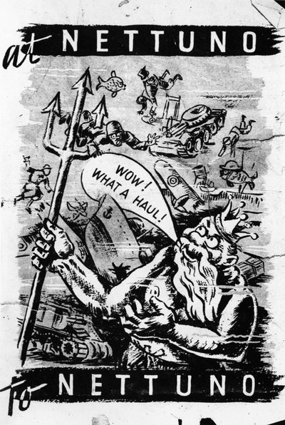 Nettuno. Los alemanes intentan ser unilaterales en su argumento, olvidando que lo que es cierto en lo que dicen aquí también se aplica a ellos. 1940 de Unknown